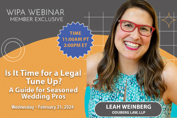 WIPA Webinar – February – Leah Weinberg