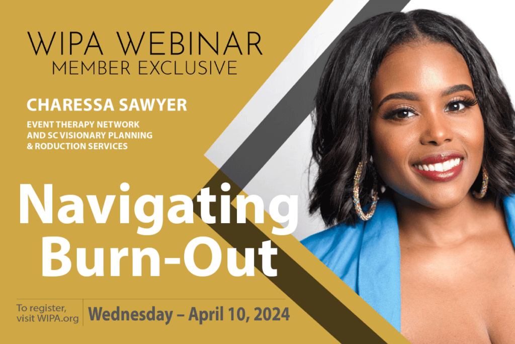 WIPA Webinar – April – Charessa Sawyer