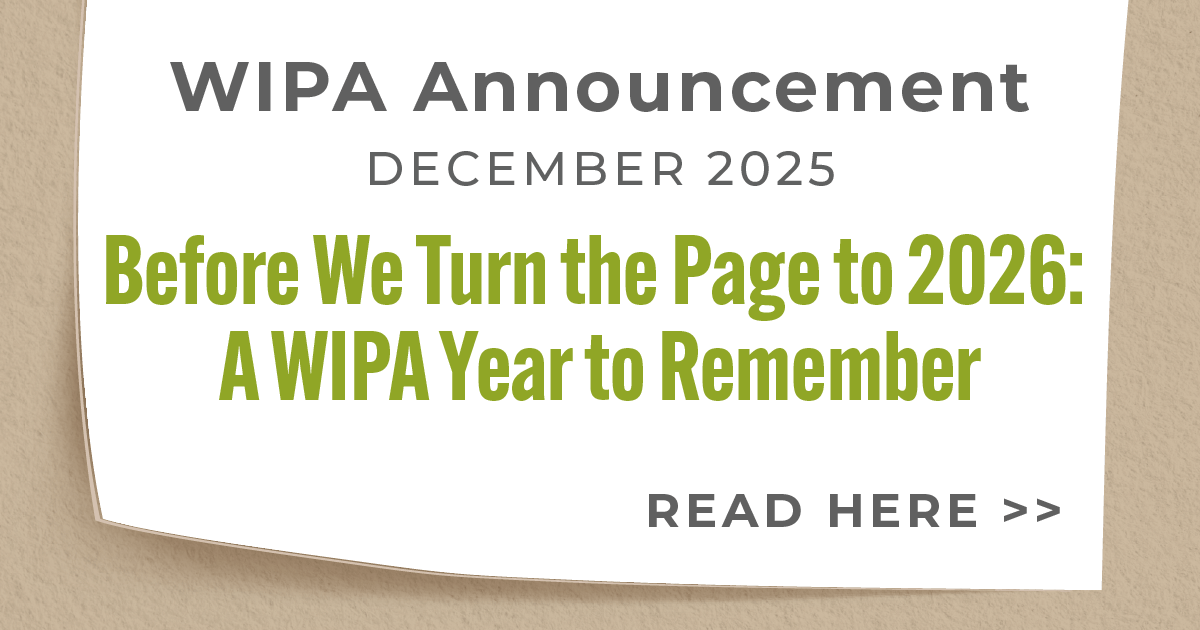 December 2025 Newsletter: A WIPA Year to Remember