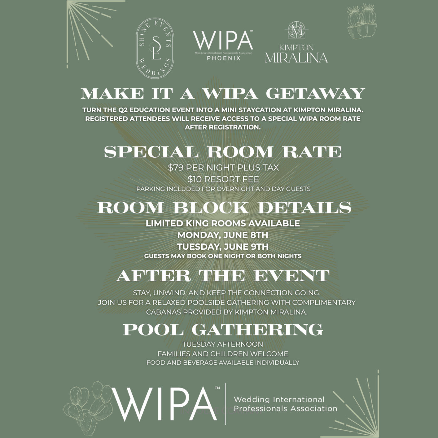 WIPA Phoenix Getaway